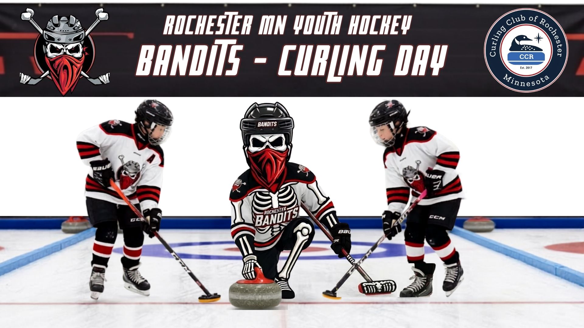 Bandits Curling Day - Youth Hockey Learn to Curl